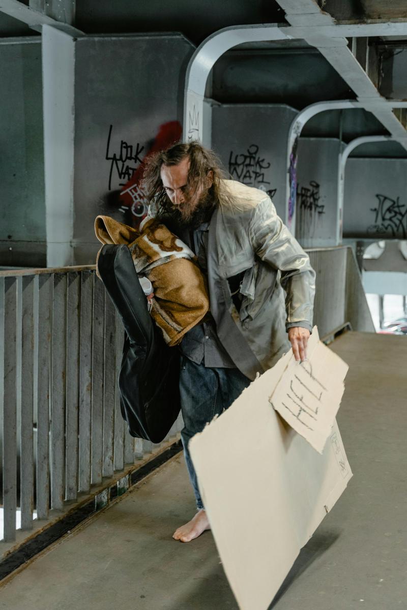 homeless person